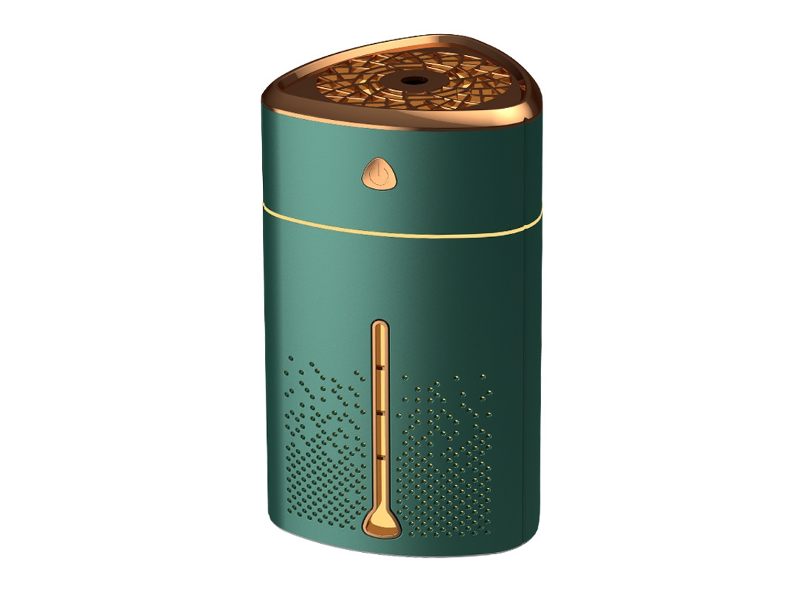 Humidificador (verde, Usb), Atomizador De Aire De Gran Capacidad, Humidificador Triangular