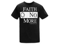 Faith No More Classic Logo V2 Black T-shirt Rockinstone Unisex Adults Best Sellers Size:s