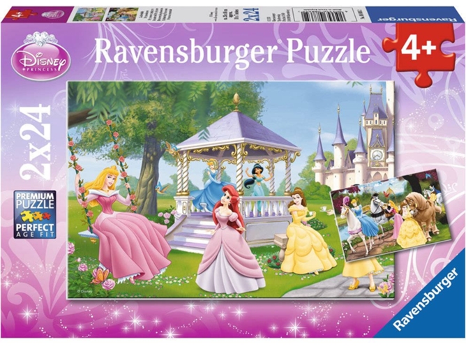 Puzzle RAVENSBURGUER Disney Princess (Edad Mínima: 4 - 48 Piezas)