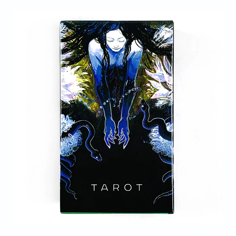 Baraja De Tarot Completamente Nueva, Con Un Estilo Artístico Místico, Duradera Y Portátil, Ideal Para La Meditación Y Juegos De Mesa.