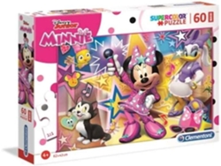 Puzzle CLEMENTONI Maxi Minnie Happy (60 Piezas - Edad mínima: 3 años)