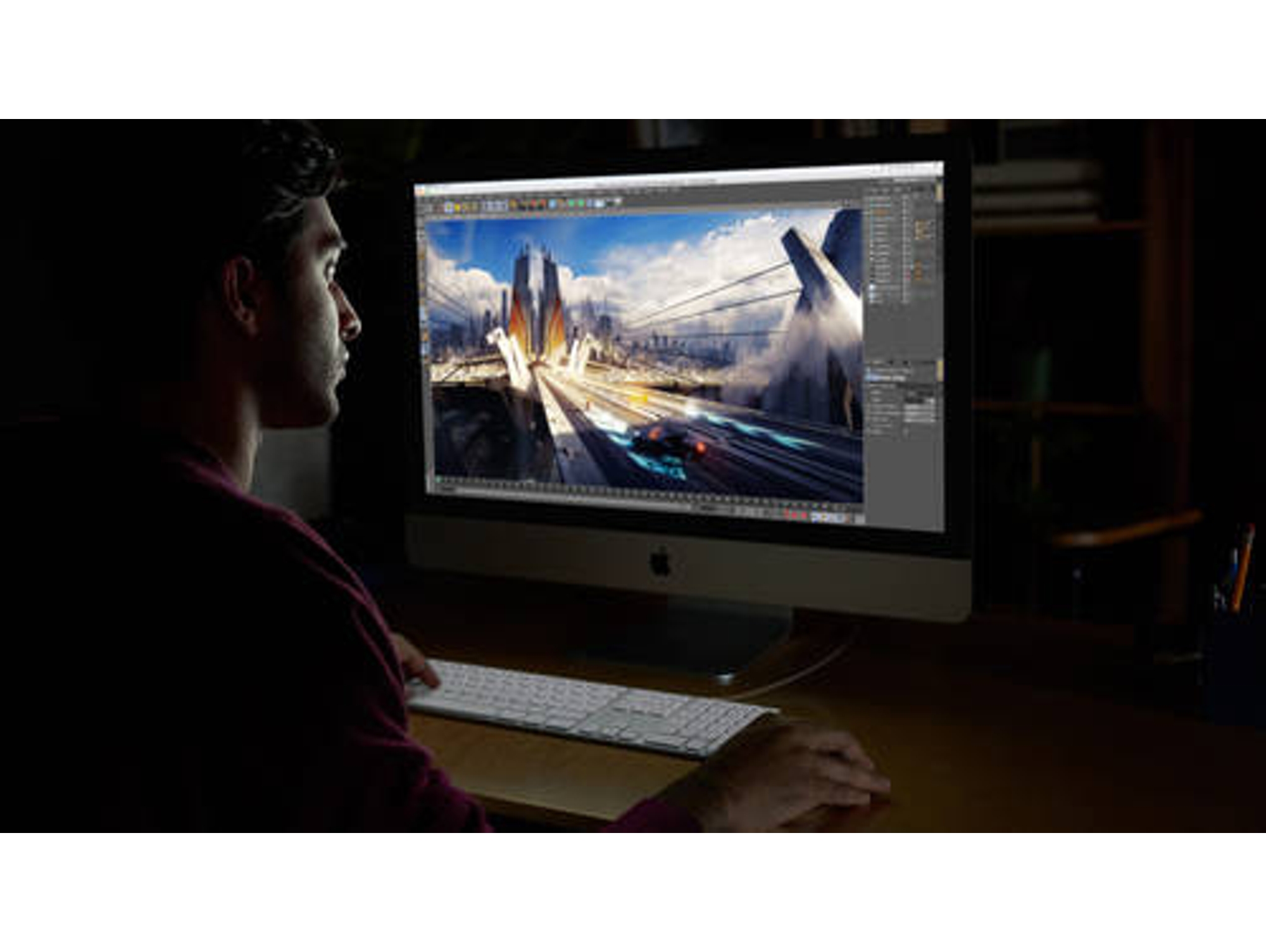 iMac Pantalla Retina 27'' APPLE Pro - MQ2Y2Y/A (Xeon W - RAM: 32 GB - Disco duro: 1 TB SSD)