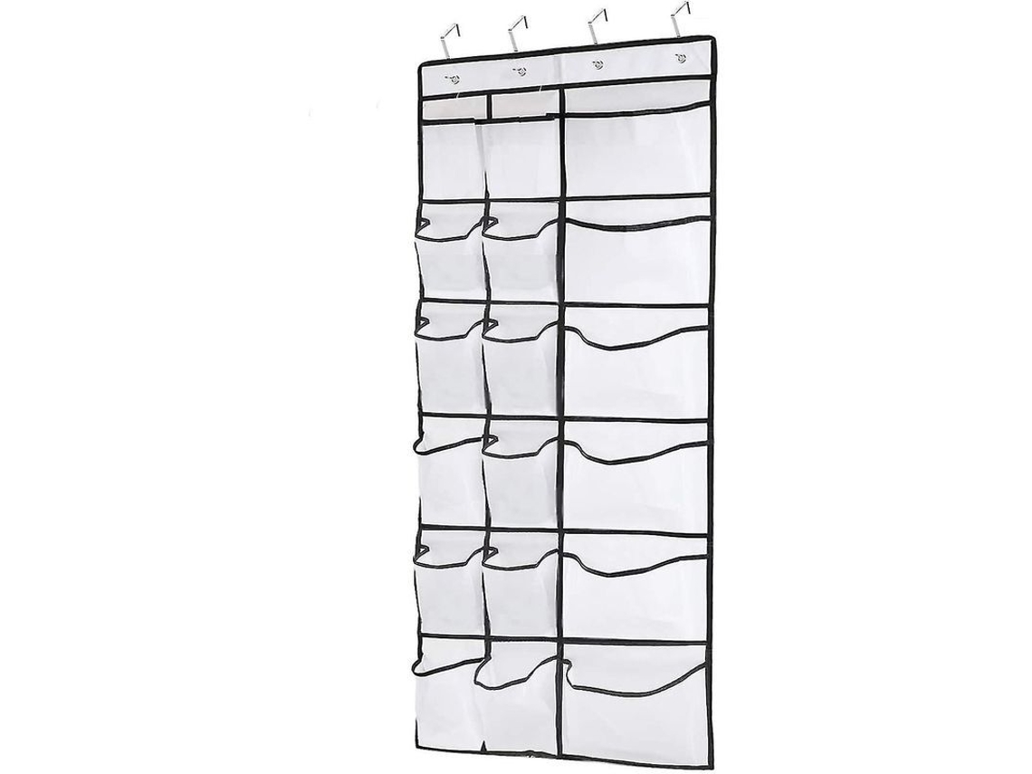 Organizador de zapatos colgante rápido para la puerta para mantener los zapatos organizados y ahorrar espacio. CUIDADO