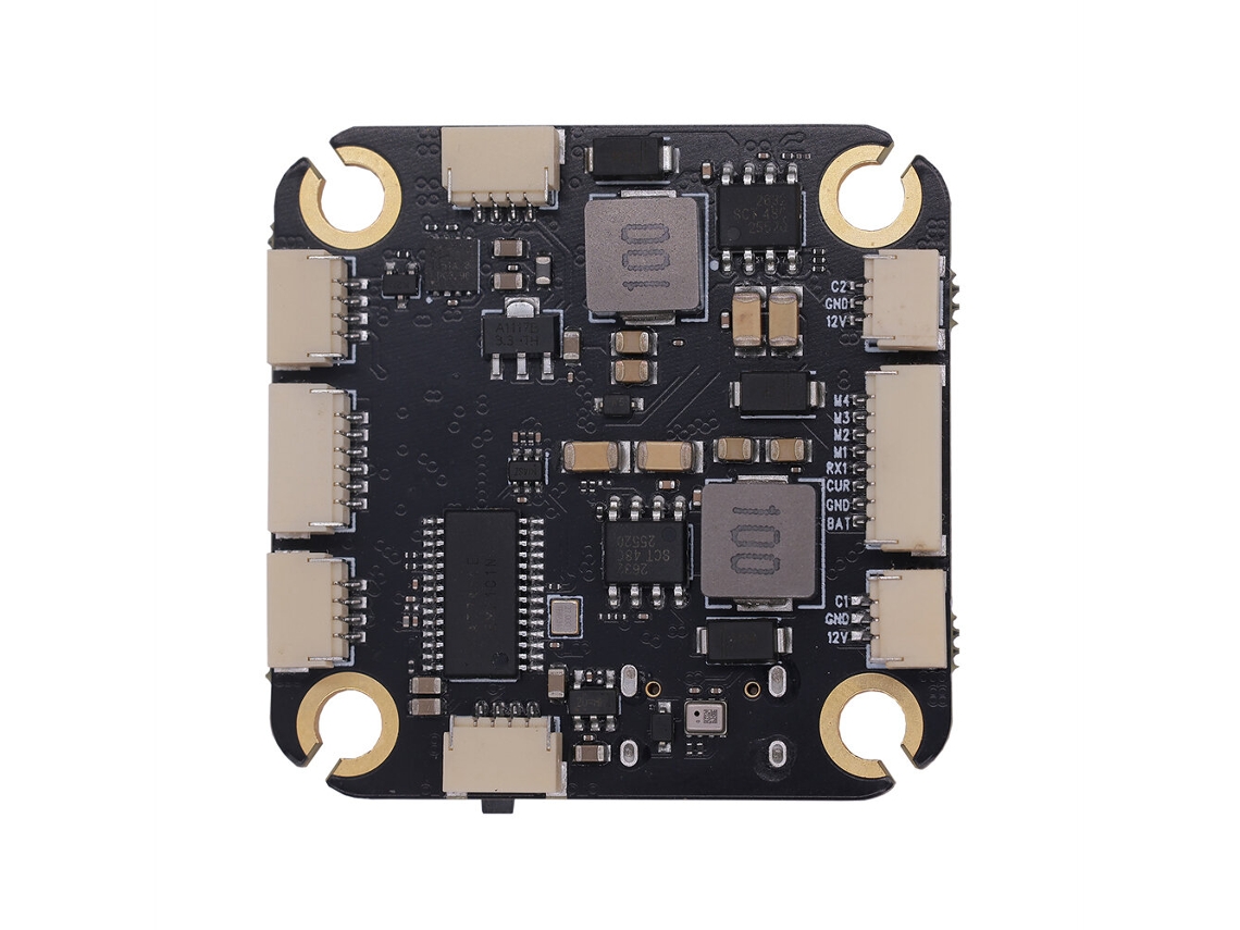 Controlador De Vuelo Stm32h743vit6hakrc H743 2-8s Icm42688 Bec 5v 12v Barómetro Tarjeta Microsd Externa Drones Carreras Rc Fpv