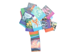 Ats-cartas De Tarot De Adivinación Dragones Forma Futuro Juego Regalo Mundo Misterioso Secreto