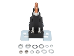 Solenoide De Arranque De 150 A Con Bobina De Latón Y Carcasa De Abs Para Automóviles Y Cortadoras De Césped De 24 V.