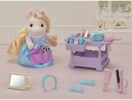 Muñeco EPOCH Sylvanian Families set estilista Pony Serafina (Edad Mínima: 3)