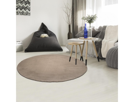 Alfombra de salón CRIMSON Beige 120x120 rond