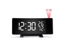 Despierta con un sol radiante. Tu despertador digital con pantalla LED, un alegre compañero matutino.