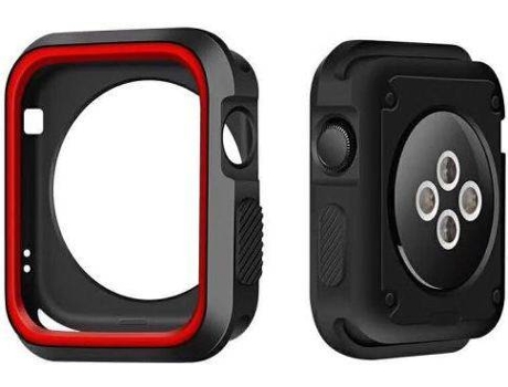 Carcasa Apple Watch Series 5 G4M 44mm Negro, Rojo
