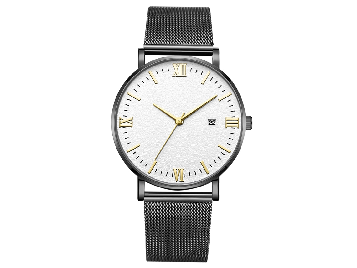 Reloj De Pulsera Unisex De Cuero Y Silicona Con Textura De Madera, Cuarzo Zhoulianfa Plateado