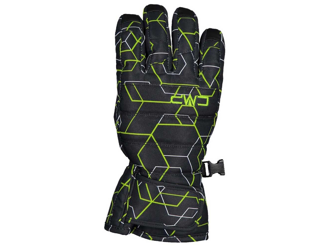 Guantes CMP Luvas Ski 6525102j Preto 12-14 Years Rapaz