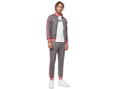 Chándale para Fitness LONSDALE Chándal Glatrigill Rojo (S)