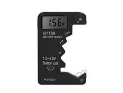 Comprobador Digital De Baterías Para Aa, Aaa, 6f22, 9v Y 1.5v - Verificador De Capacidad Y Vida Útil De La Batería