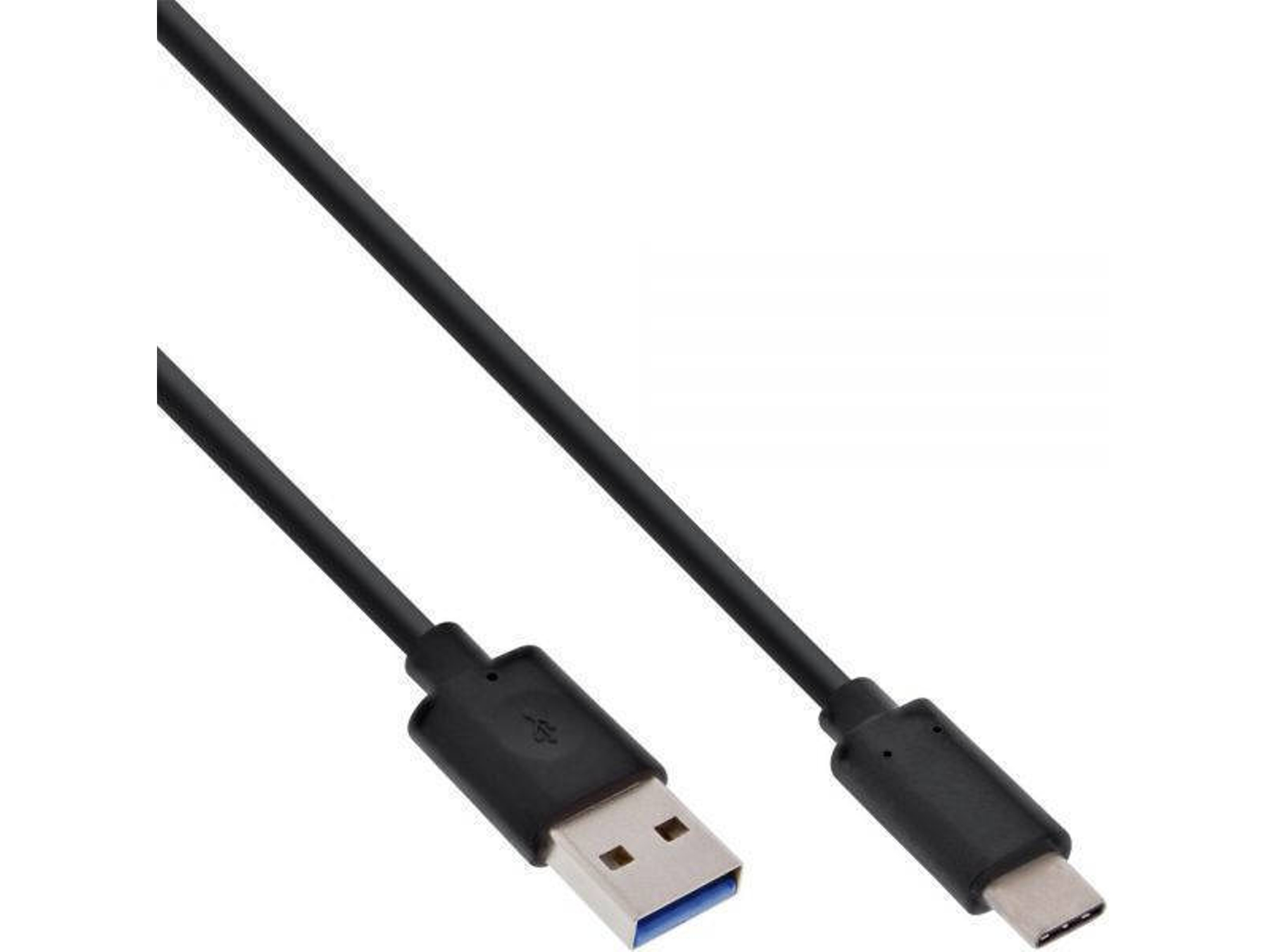 Cable USB INLINE (USB-C - USB-C - 1 m - Negro)