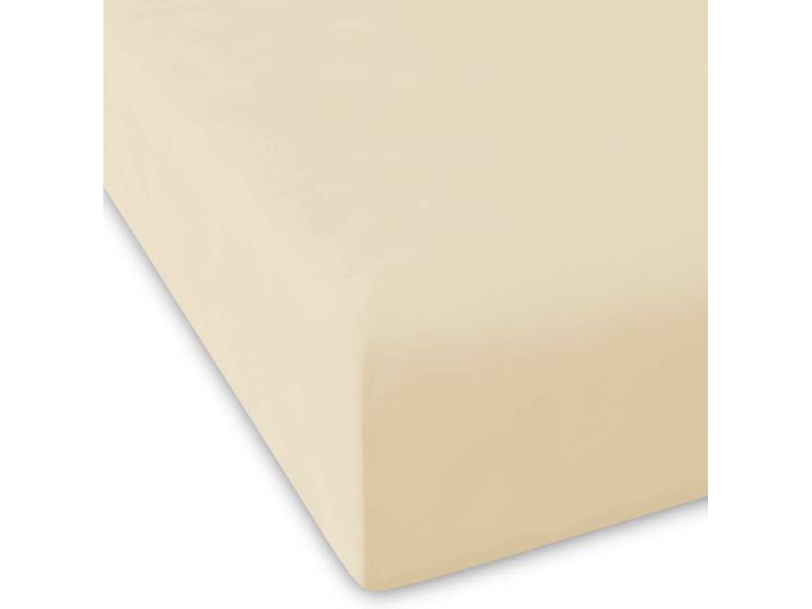 Sábana GUY LAROCHE Pure (Crema - 100% Percal Algodón - 90x200+28 cm)