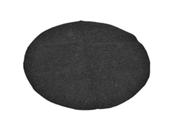 Toalla Redonda Para Barbacoa De 68x68 Cm, Pet+pe, Ignífuga Y Resistente Al Aceite, Para Parrilla Y Horno.