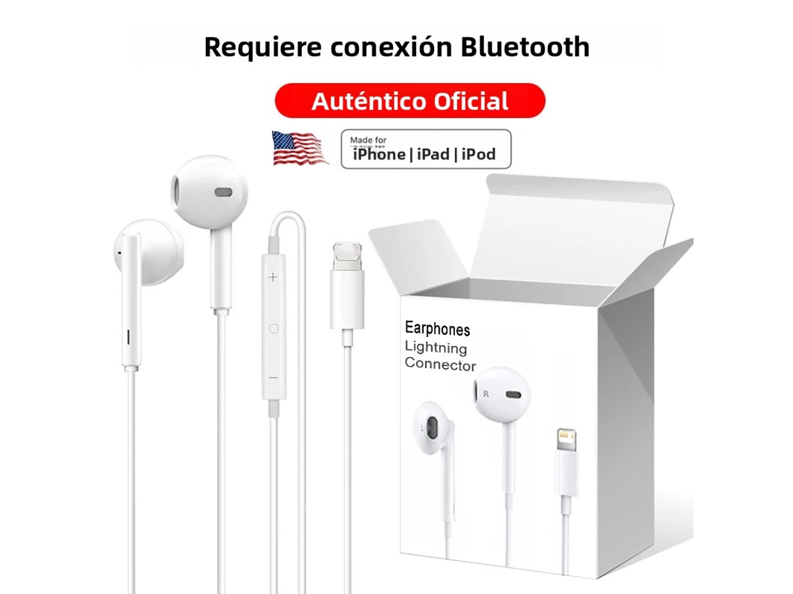 (compatible Con Ios 7-14) Auriculares Con Cable De Lujo, Accesorios Para Altavoces Inalámbricos Bluetooth