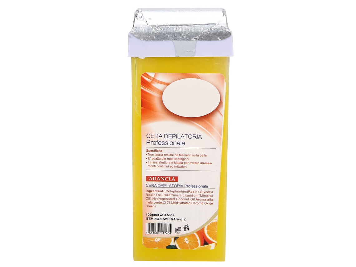 Cera Depilatoria En Rollo De 100 G Con Cera De Abeja Para La Depilación De Labios, Axilas, Piernas Y Cuerpo.