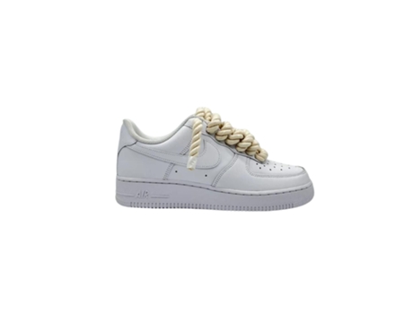 Zapatillas Cordão de Hombre NIKE Air Force Low Beige (38.5)