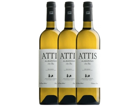 Vino ATTIS Attis Albariño Rías Baixas (0.75 L - 3 unidades)