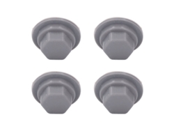 50pcs Tapa De Tornillo Hexagonal Impermeable Protectora De Silicona Para Cabeza De Tornillo M10 Altura 12.5mm/0.49in