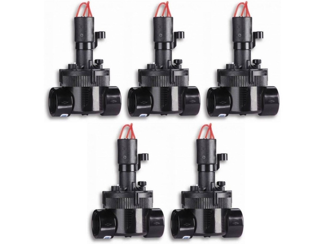 Válvula solenoide de riego TORO Ez Flo Plus de 1" y 24 V con rosca hembra (paquete de 5)
