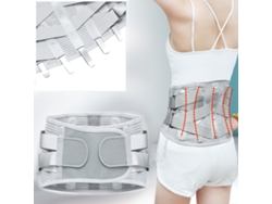 Cinturón De Soporte Lumbar Ajustable Con Barras De Acero Para Soporte Lumbar Y Entrenamiento De Cintura Para Hombres Y Mujeres.