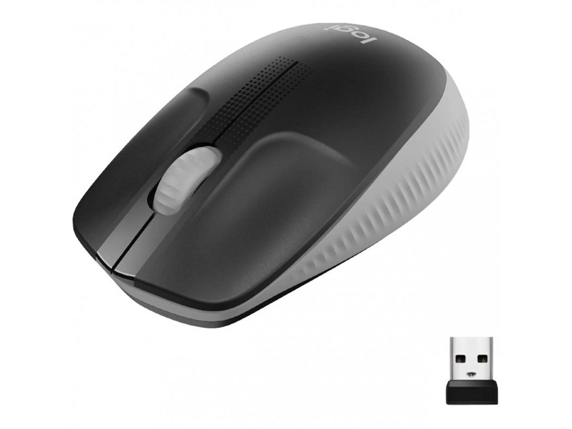 Ratón inalámbrico Logitech M190 1000dpi Grayvayotoy