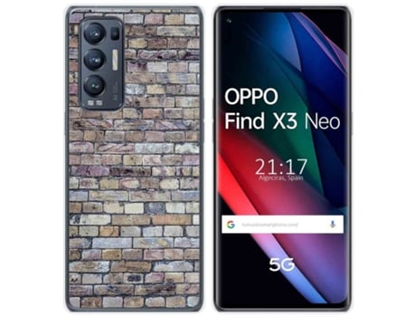 Carcasa Oppo Find X3 Neo TUMUNDOSMARTPHONE Dibujos Multicolor