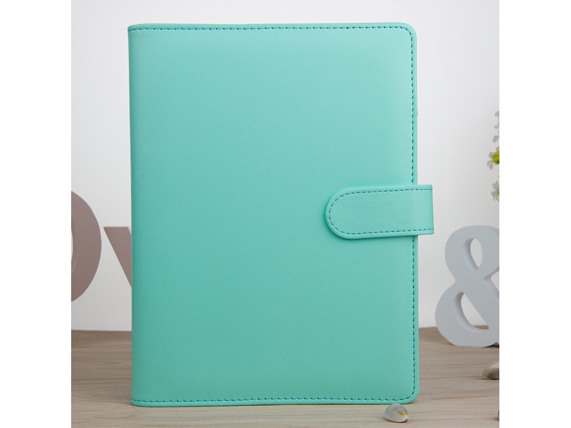 Cuaderno Simple De Papel Suave Espesorado Color Macaron Cuaderno De Hojas Sueltas A5 Verde Regalo Para Niñas