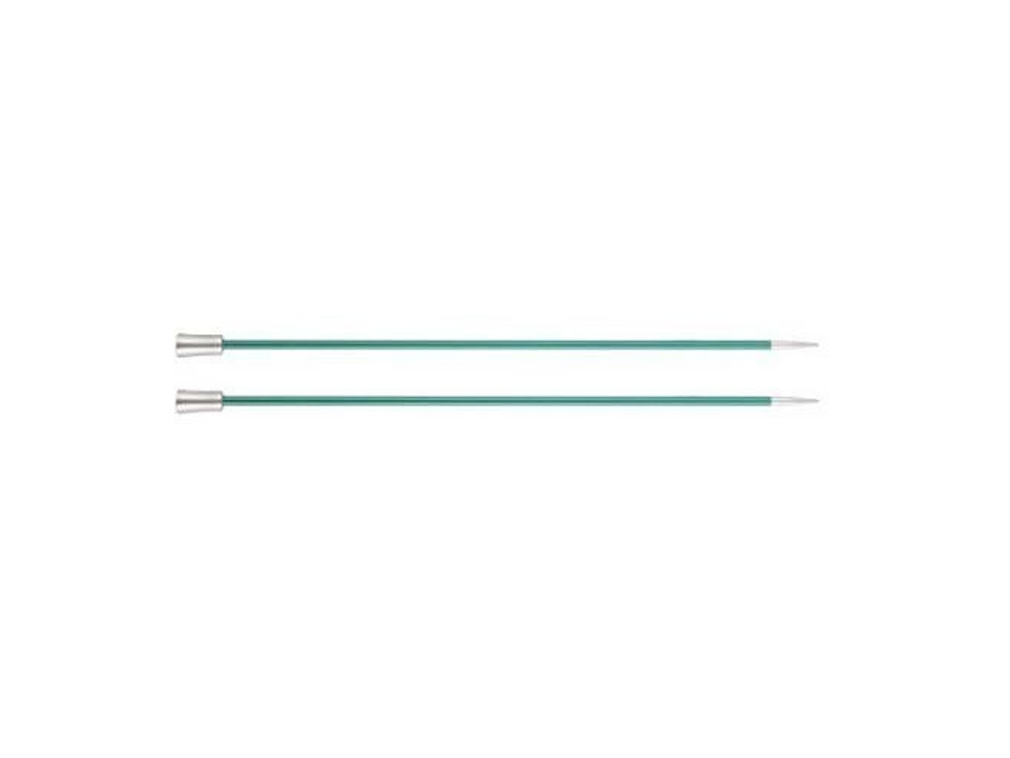 Agujas circulares fijas Knit Pro Ebony 80 cm 8 mm