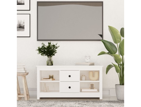 Mueble De Tv VIDAXL Blanco Madera (103x36.5x52 cm )