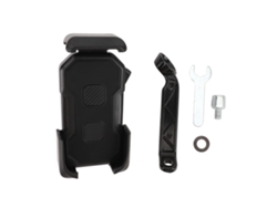 2026-soporte De Teléfono Para Bicicleta Con Absorción De Impactos Material Abs De Alta Resistencia Universal Para Moto Y Patinete Negro