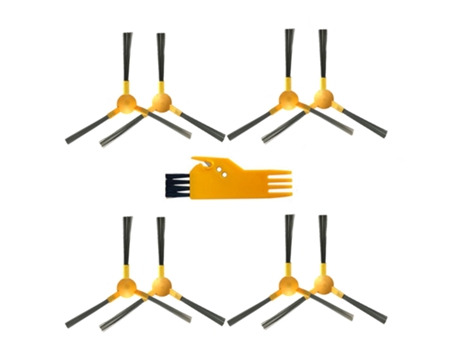 8X cepillo lateral para Ikhos Create Netbot S15 y S14 Robot aspirador. Piezas suministros de limpieza del hogar herramientas 8 * cepillos laterales