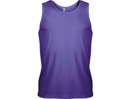 Camiseta de Hombre para Deporte PROACT Multideportes Poliéster Morado (M)