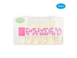 Uñas Postizas Profesionales Gruesas Y Ponibles En Color Natural, 500 Unidades Para Manicura Casera.