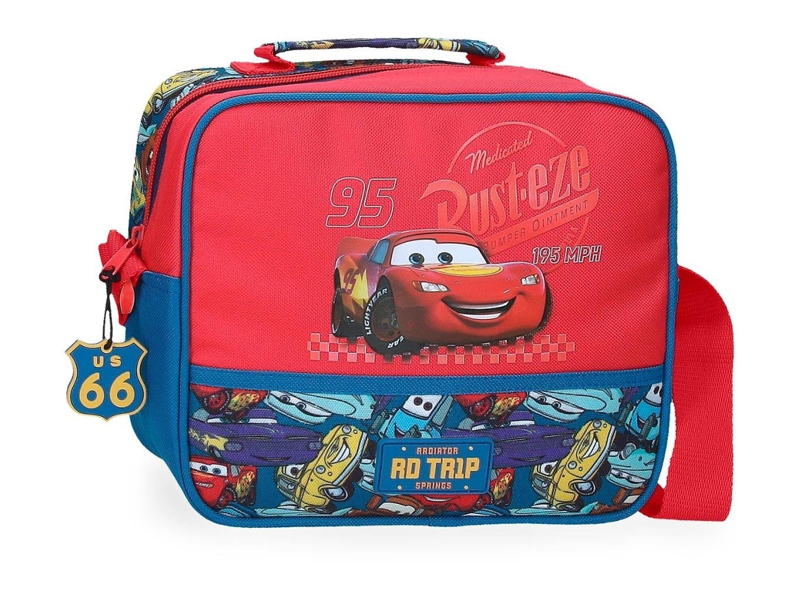 DISNEY Neceser De Viaje Poliéster Cars Rd Trip Rojo