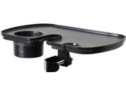 Bandeja Para Soporte De Micrófono De Pp Negro, Abrazadera Ajustable, Soporte Para Tarjeta De Sonido Y Almacenamiento...