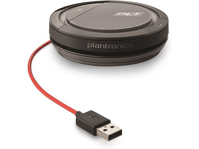 Teléfono fijo de conferencia PLANTRONICS Calisto 3200 negro, rojo