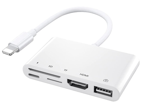 Adaptador HDMI De Iluminación HDMI1211-Y6 Blanco