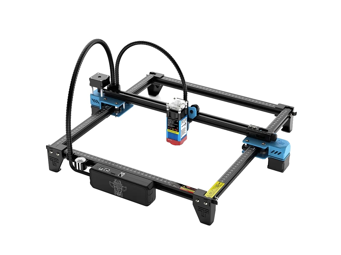 Máquina de grabado láser, 40 W de potencia, corte de alta precisión, compatible con Lightburn, TTS Pro, 40 W TTS 55 Pro, enchufe UE OEM