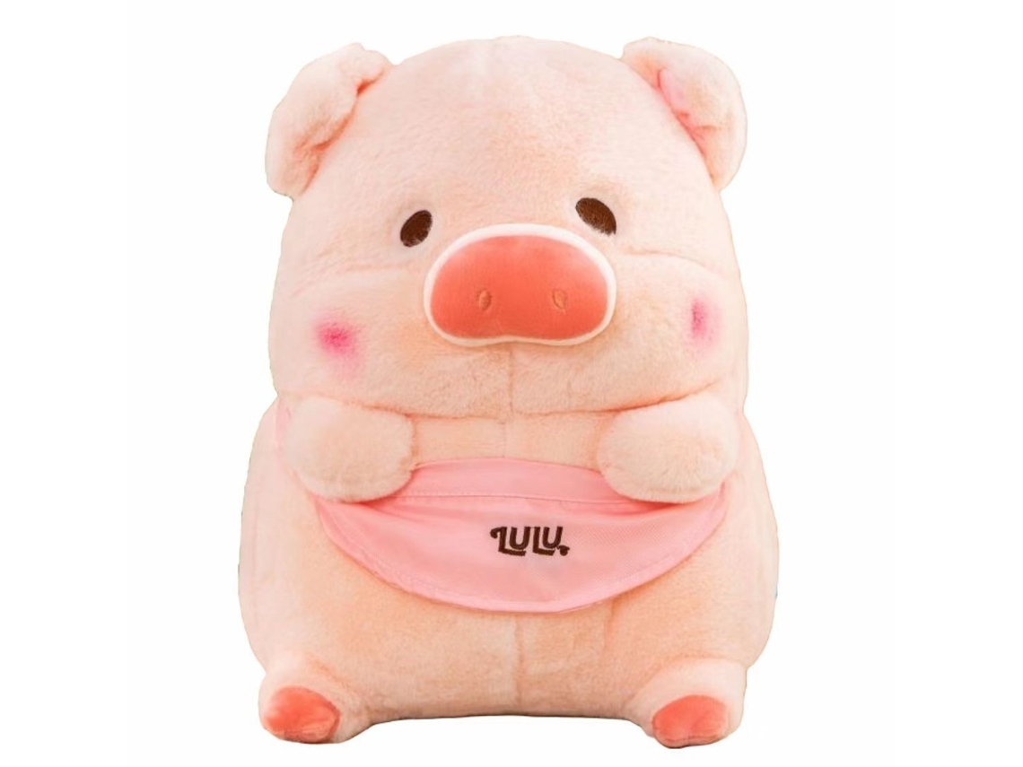 Juguetes de peluche de cerdo, muñeca con almohada