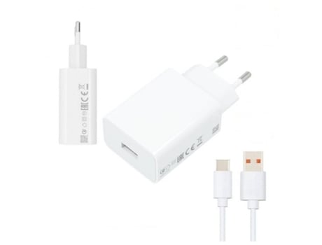 Cargador De Carga Usb Turbo Fast Charge Para Xiaomi Poco Pro, Poco M4 Pro