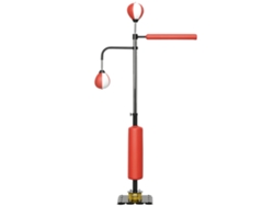 Soporte Sportnow Doble Speedball Barra Giratoria 107x36x140-205cm