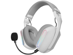 Auriculares para juegos Mars Gaming Mhw Pro con sonido envolvente 3D 7.1, Bluetooth 5.3 e iluminación ARGB Flow