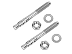 Pernos de expansión de acero inoxidable para escalada (2 unidades)