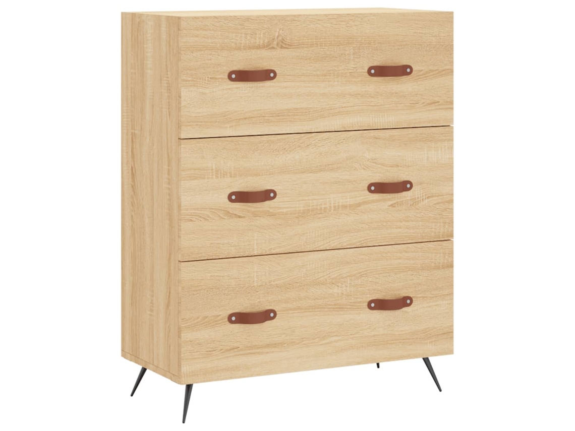 Maison Exclusive - Cómoda Madera De Ingeniería Roble Sonoma 69,5x34x90 Cm