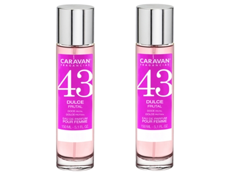Set de 2 CARAVAN perfume de mujer nº43 150 ml