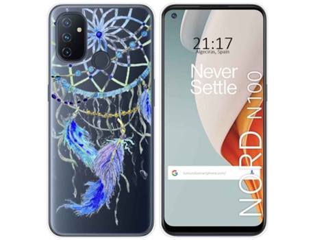 Carcasa OnePlus Nord N100 TUMUNDOSMARTPHONE Dibujos Transparente Multicolor